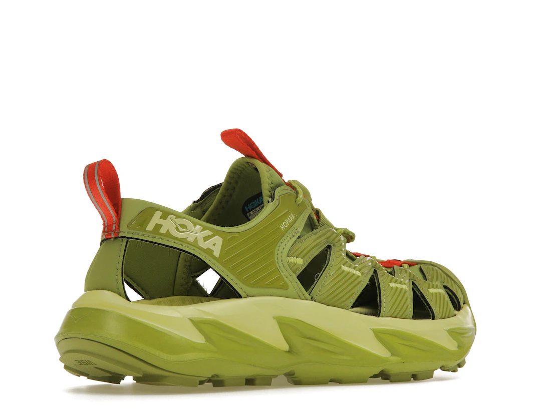 Vue 33 de Hoka One One Hopara Dark Citron Luminary Green (All Gender)