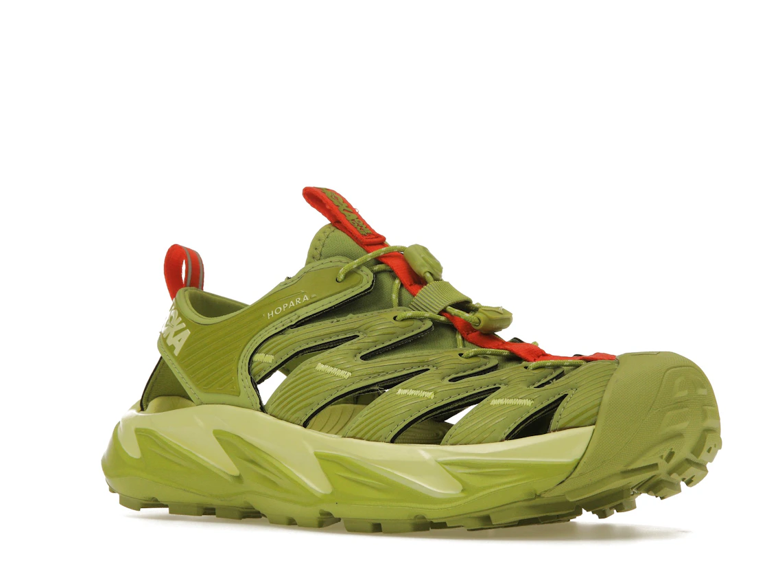 Vue 5 de Hoka One One Hopara Dark Citron Luminary Green (All Gender)