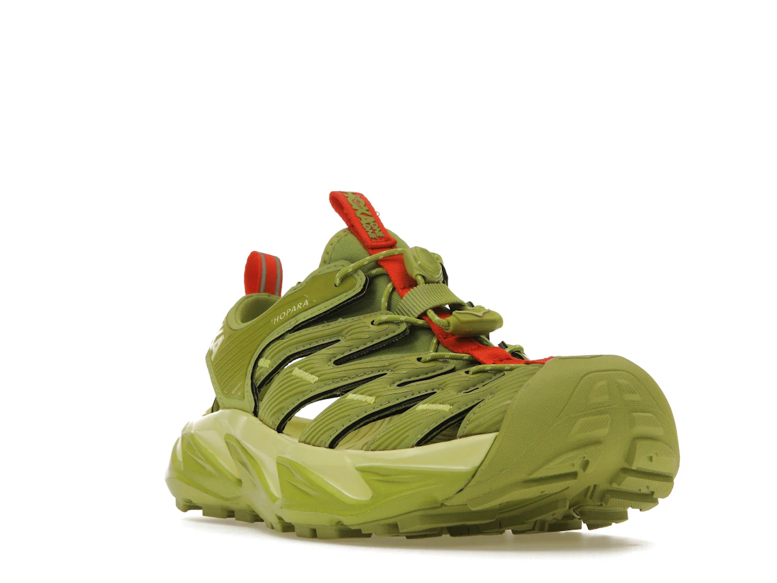 Vue 7 de Hoka One One Hopara Dark Citron Luminary Green (All Gender)