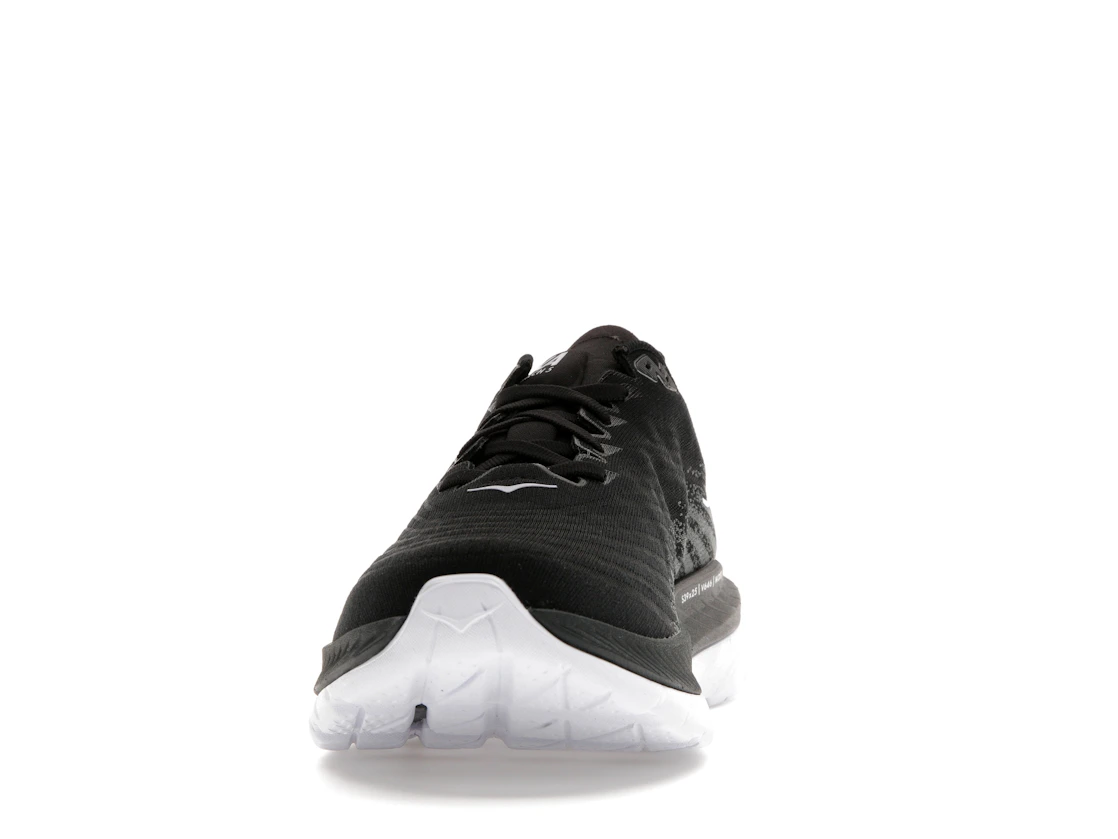 Vue 11 de Hoka One One Mach 5 Black Castlerock Grey