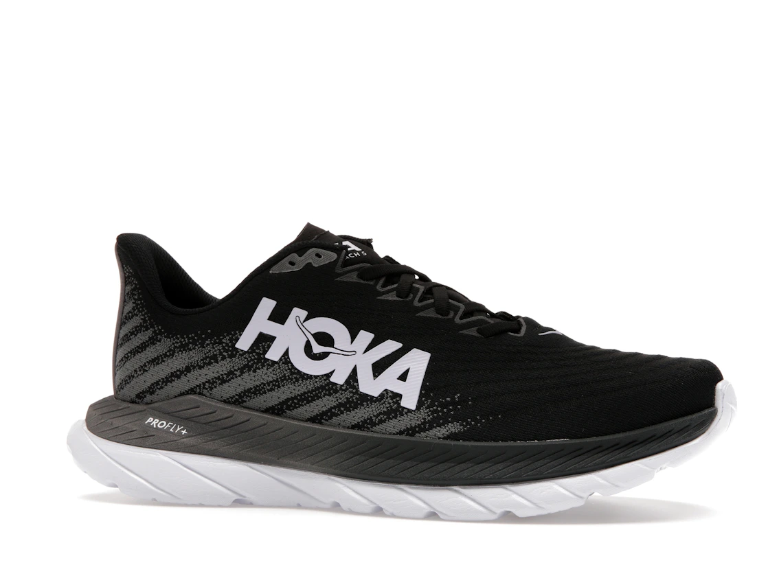 Vue 3 de Hoka One One Mach 5 Black Castlerock Grey