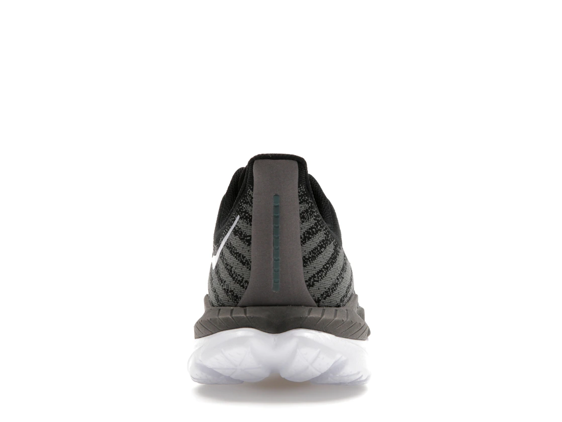 Vue 28 de Hoka One One Mach 5 Black Castlerock Grey