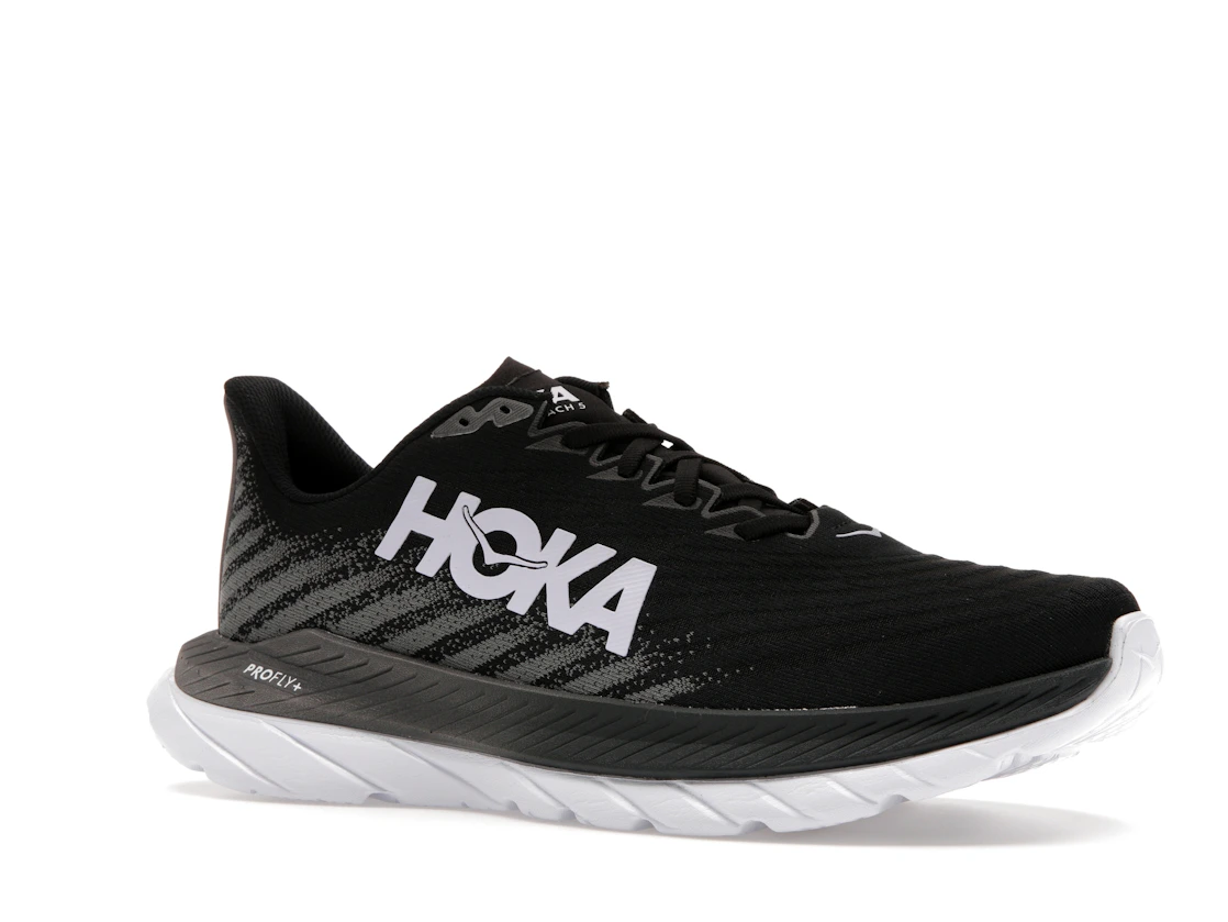 Vue 4 de Hoka One One Mach 5 Black Castlerock Grey