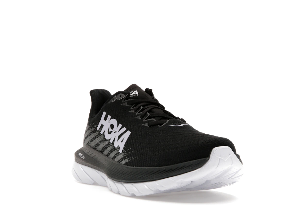 Vue 7 de Hoka One One Mach 5 Black Castlerock Grey