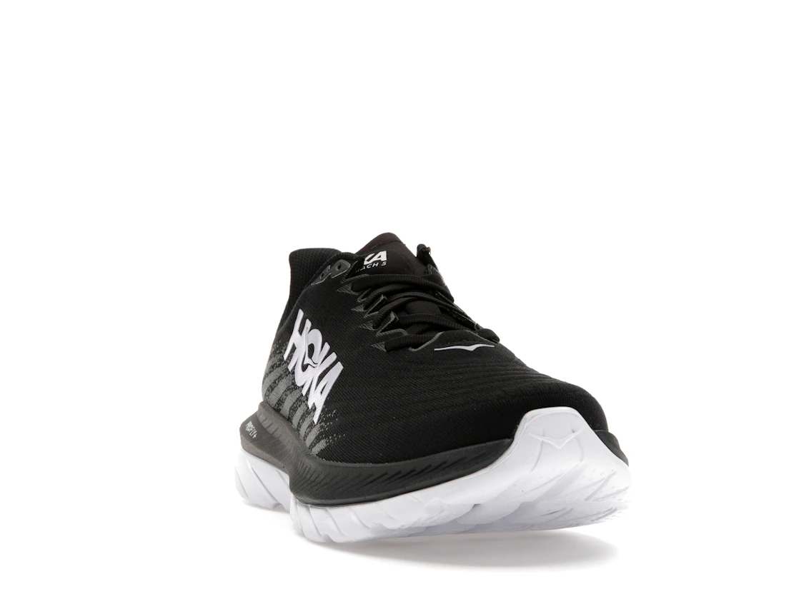 Vue 8 de Hoka One One Mach 5 Black Castlerock Grey