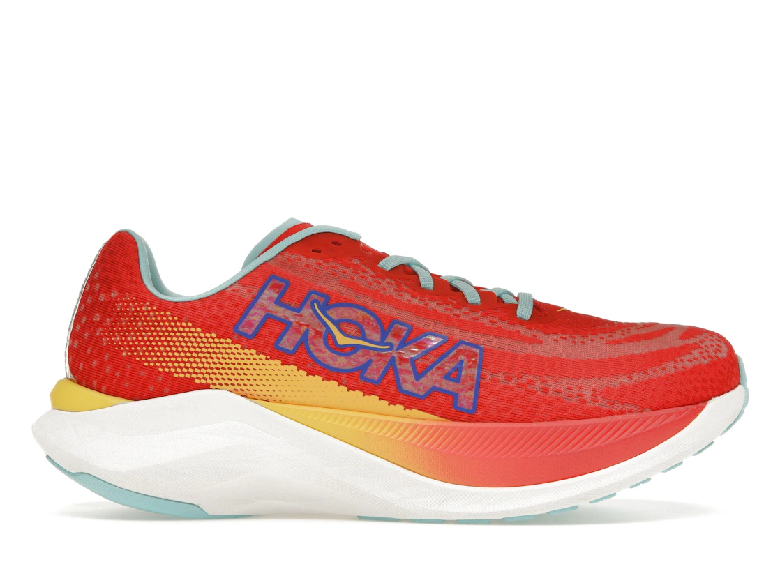 Vue 1 de Hoka One One Mach X Cerise Cloudless