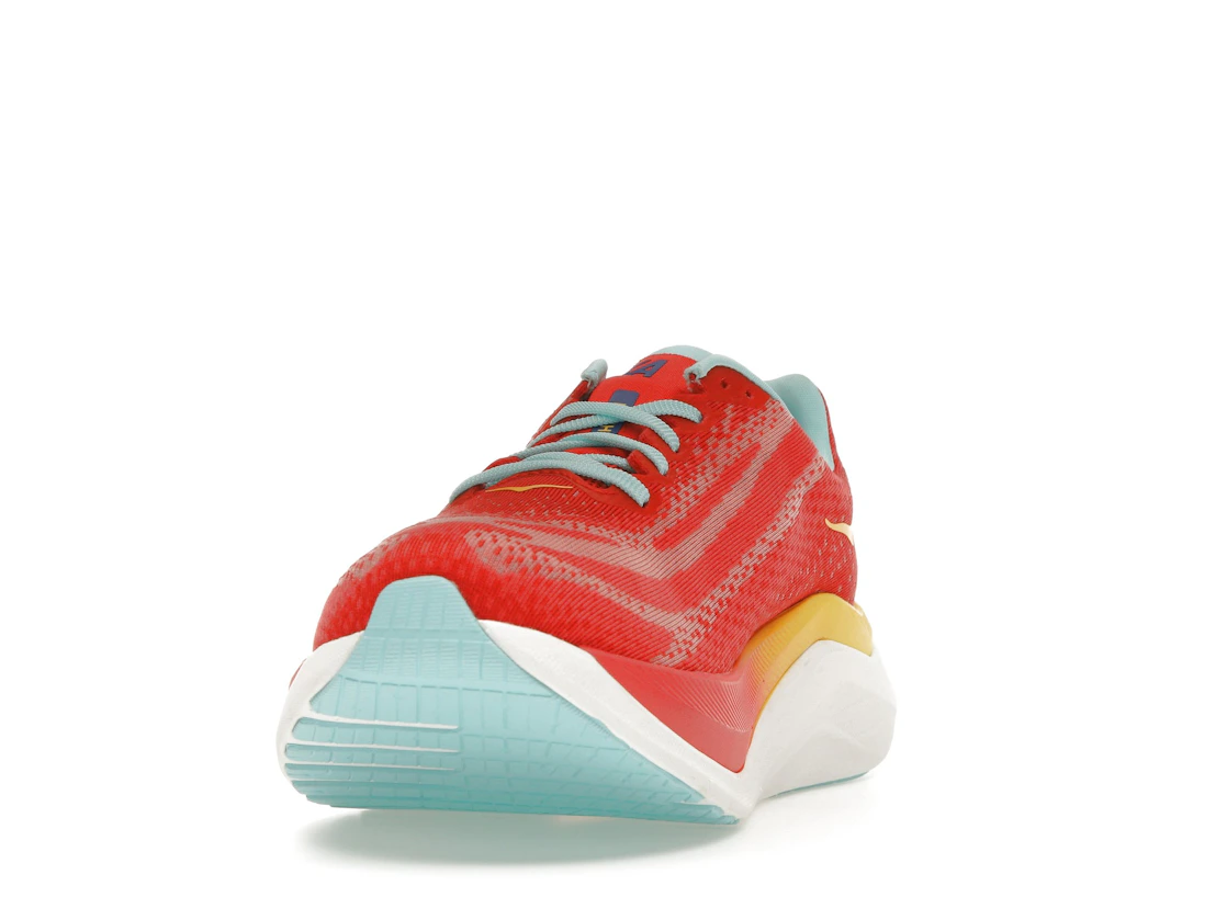 Vue 12 de Hoka One One Mach X Cerise Cloudless