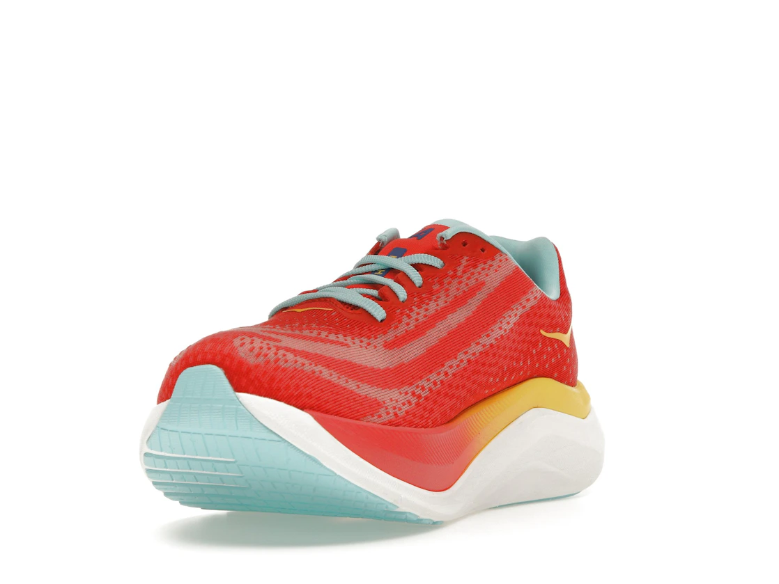 Vue 13 de Hoka One One Mach X Cerise Cloudless