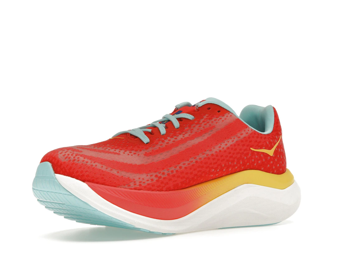 Vue 15 de Hoka One One Mach X Cerise Cloudless