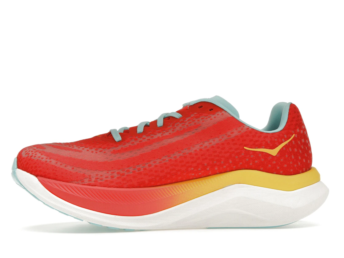 Vue 18 de Hoka One One Mach X Cerise Cloudless