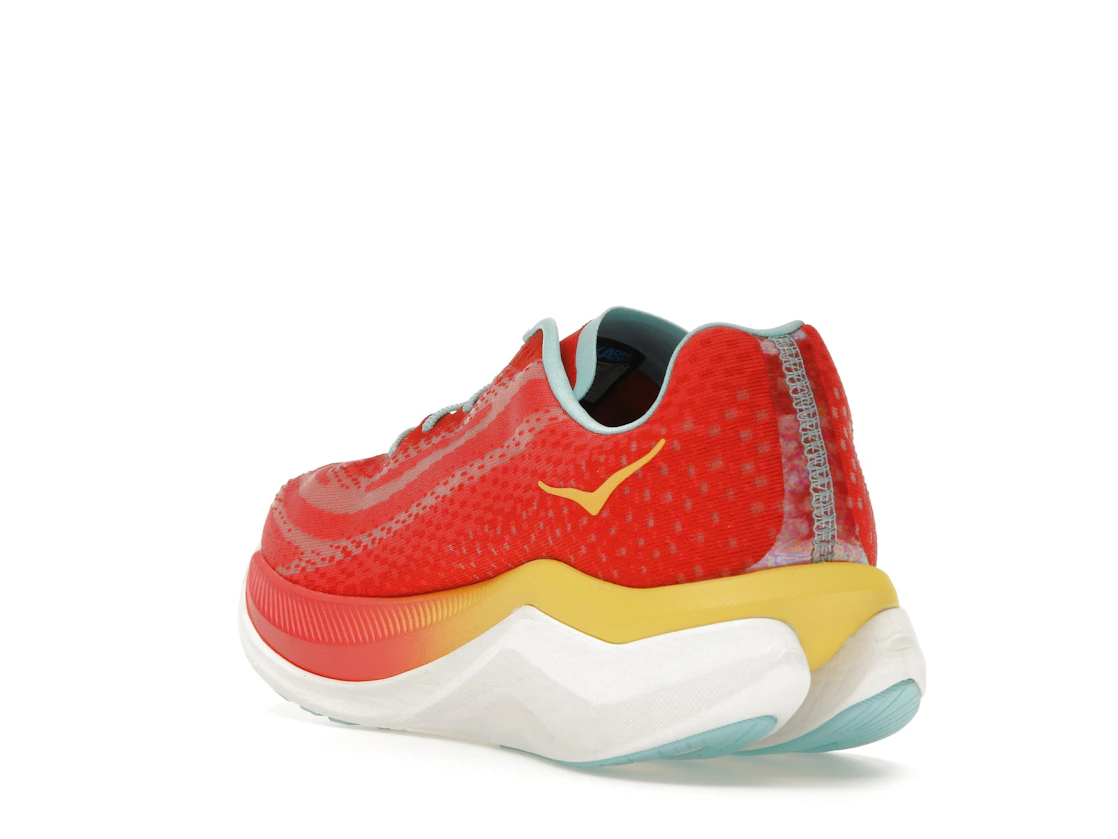 Vue 25 de Hoka One One Mach X Cerise Cloudless