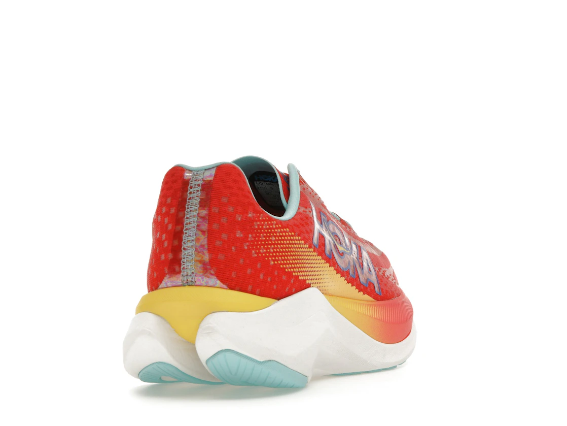 Vue 30 de Hoka One One Mach X Cerise Cloudless