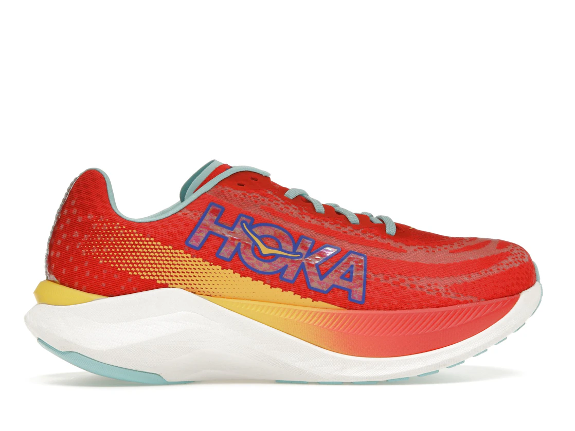 Vue 36 de Hoka One One Mach X Cerise Cloudless