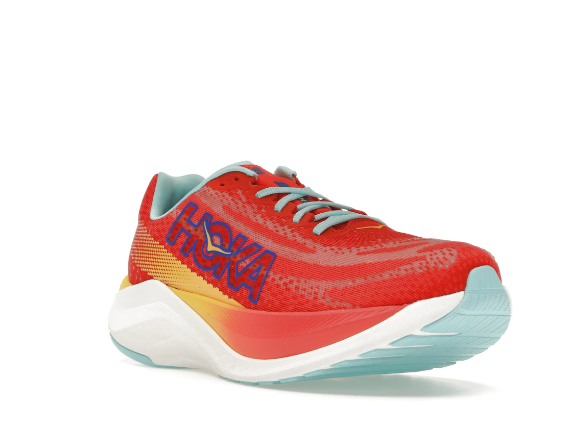 Vue 6 de Hoka One One Mach X Cerise Cloudless
