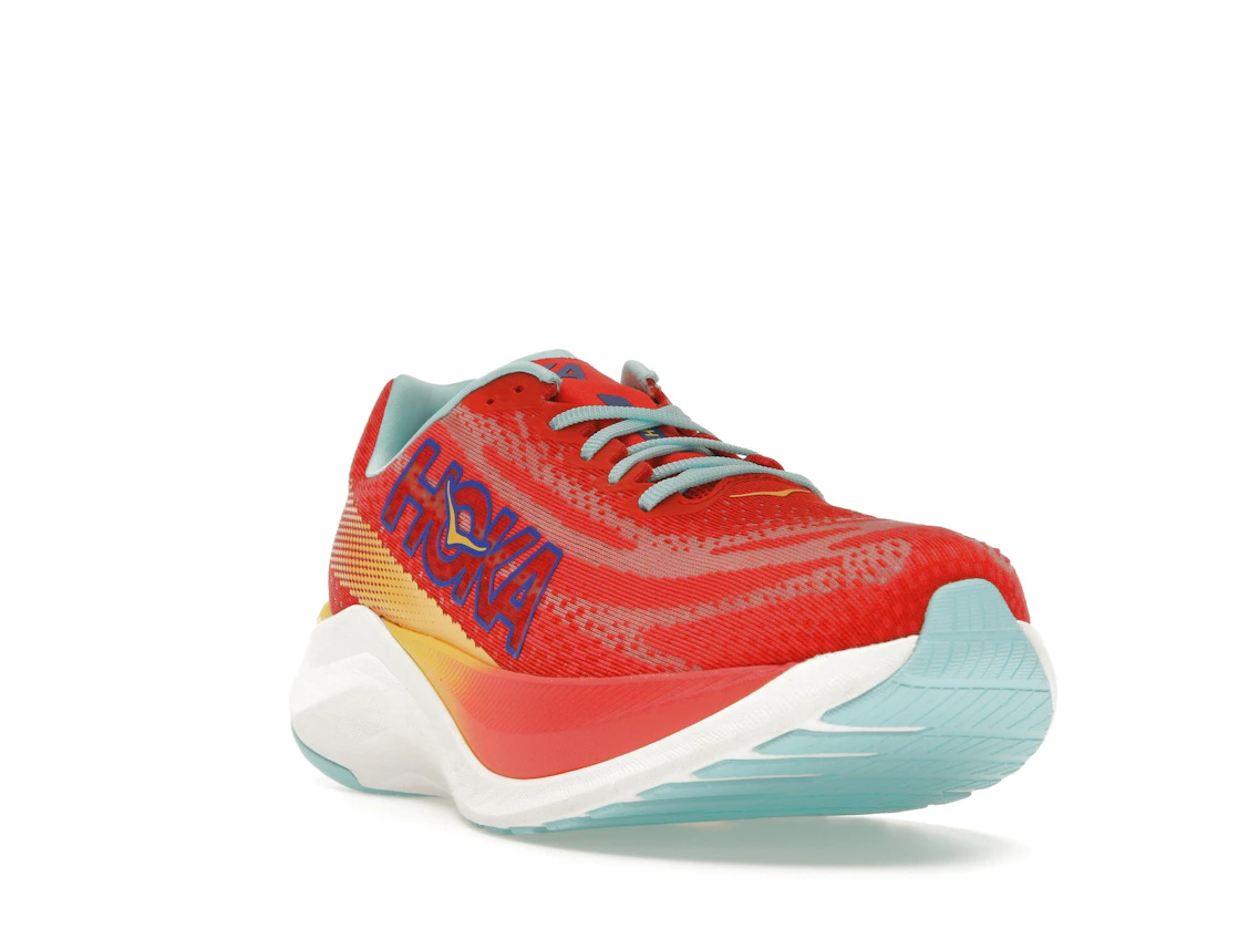 Vue 7 de Hoka One One Mach X Cerise Cloudless