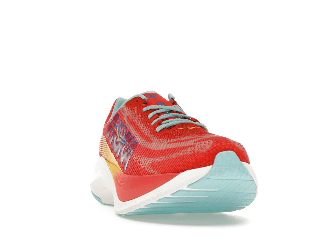 Vue 8 de Hoka One One Mach X Cerise Cloudless