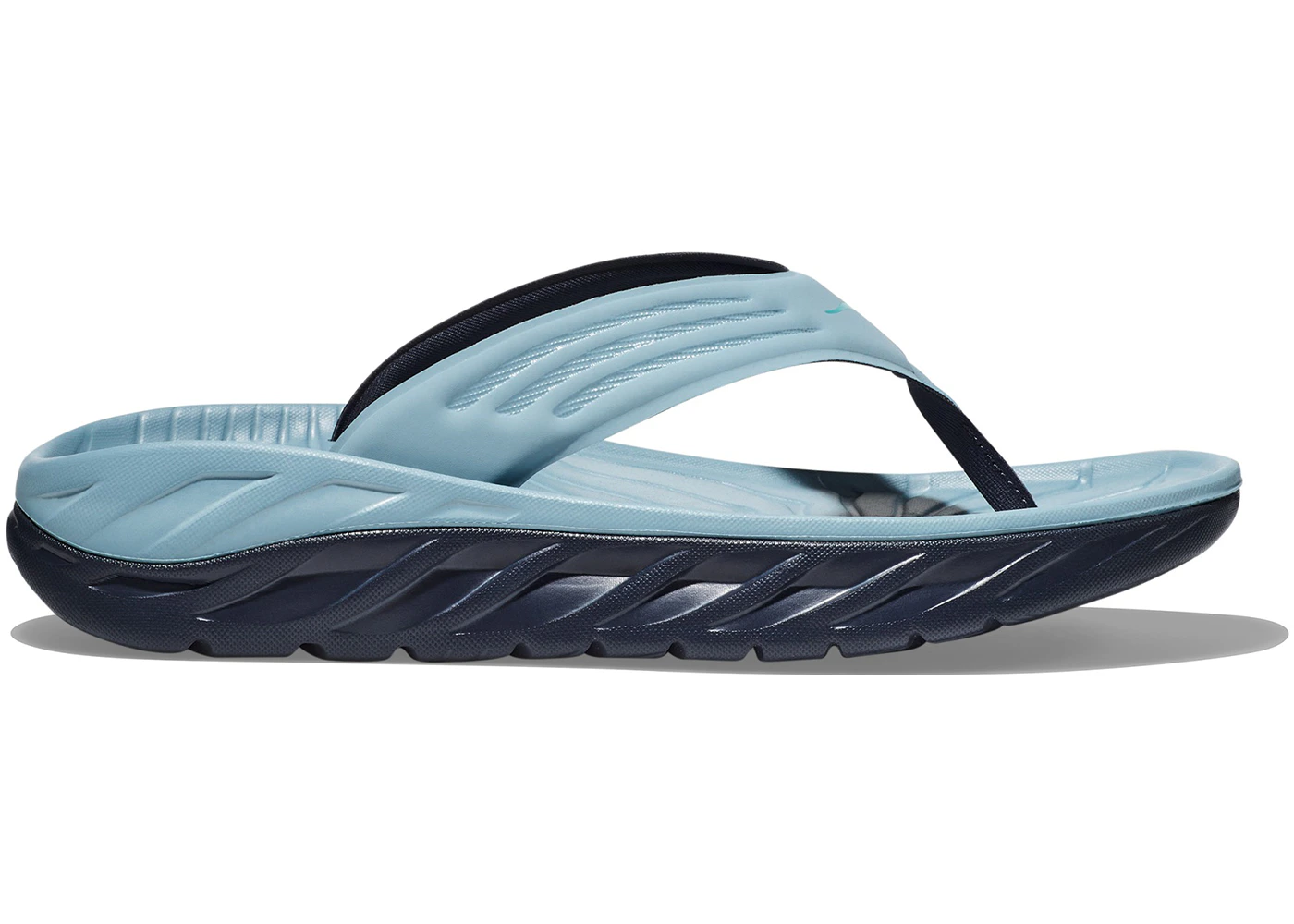 Hoka One One Ora Recovery Flip Stone Blue Outer Space