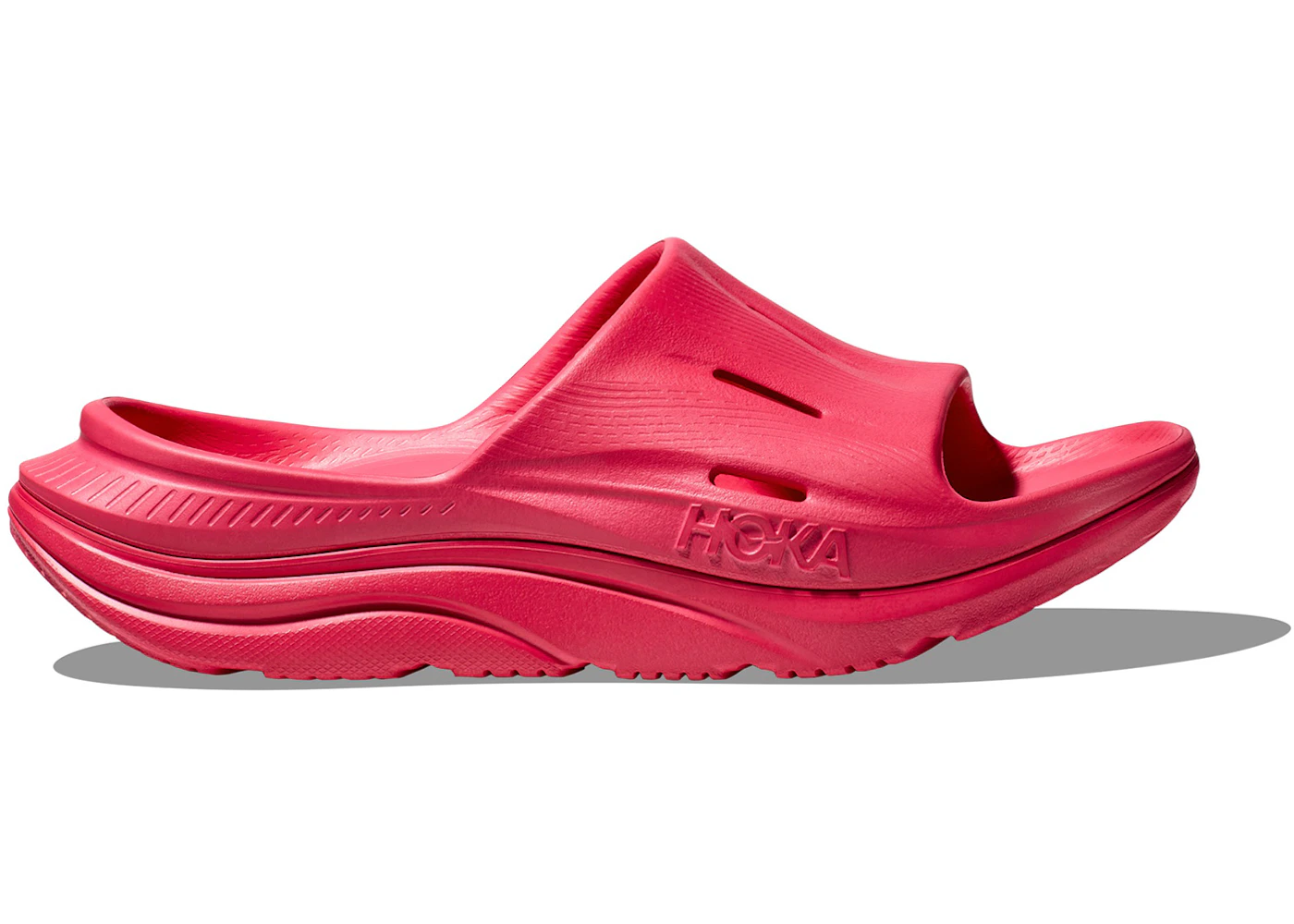 Hoka One One Ora Recovery Slide 3 Raspberry