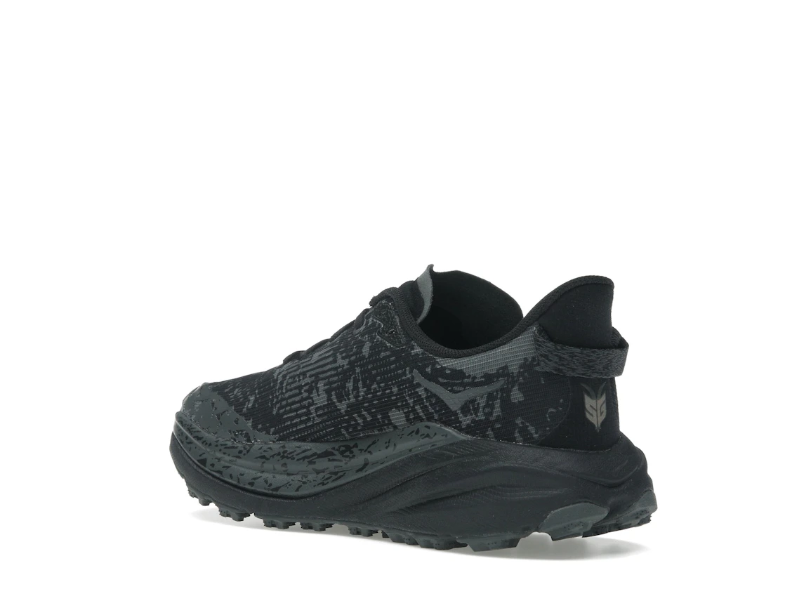 Vue 24 de Hoka One One Speedgoat 6 Gore-Tex Black Outer Orbit 
