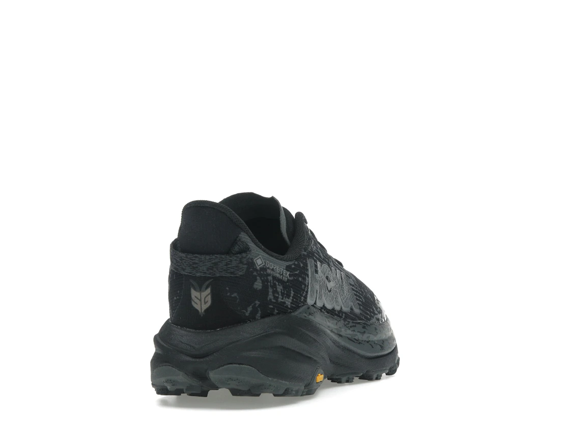 Vue 30 de Hoka One One Speedgoat 6 Gore-Tex Black Outer Orbit 
