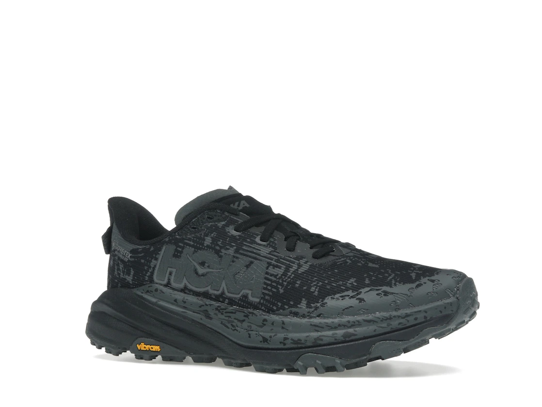 Vue 4 de Hoka One One Speedgoat 6 Gore-Tex Black Outer Orbit 