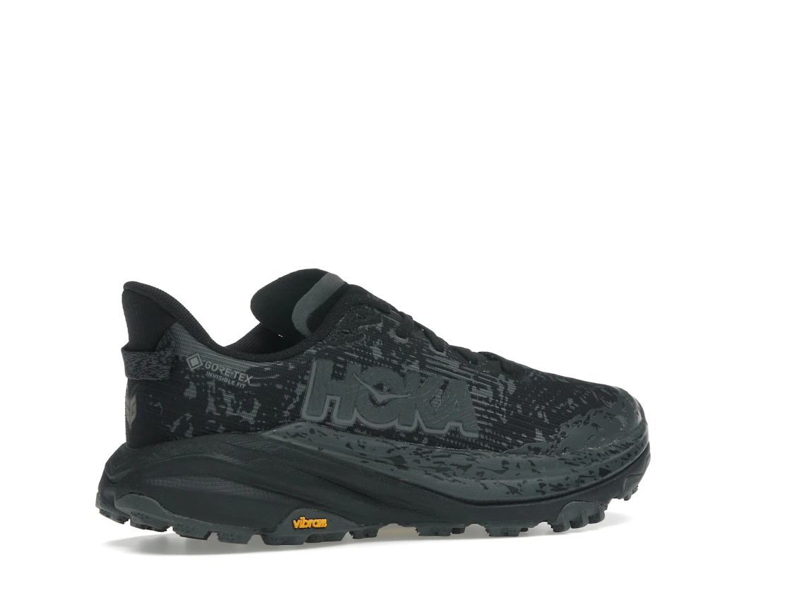 Vue 34 de Hoka One One Speedgoat 6 Gore-Tex Black Outer Orbit 