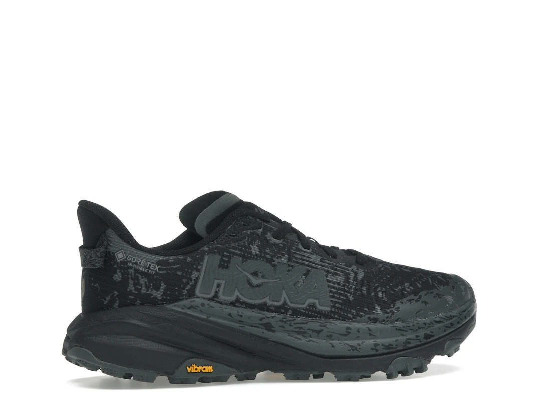 Vue 35 de Hoka One One Speedgoat 6 Gore-Tex Black Outer Orbit 