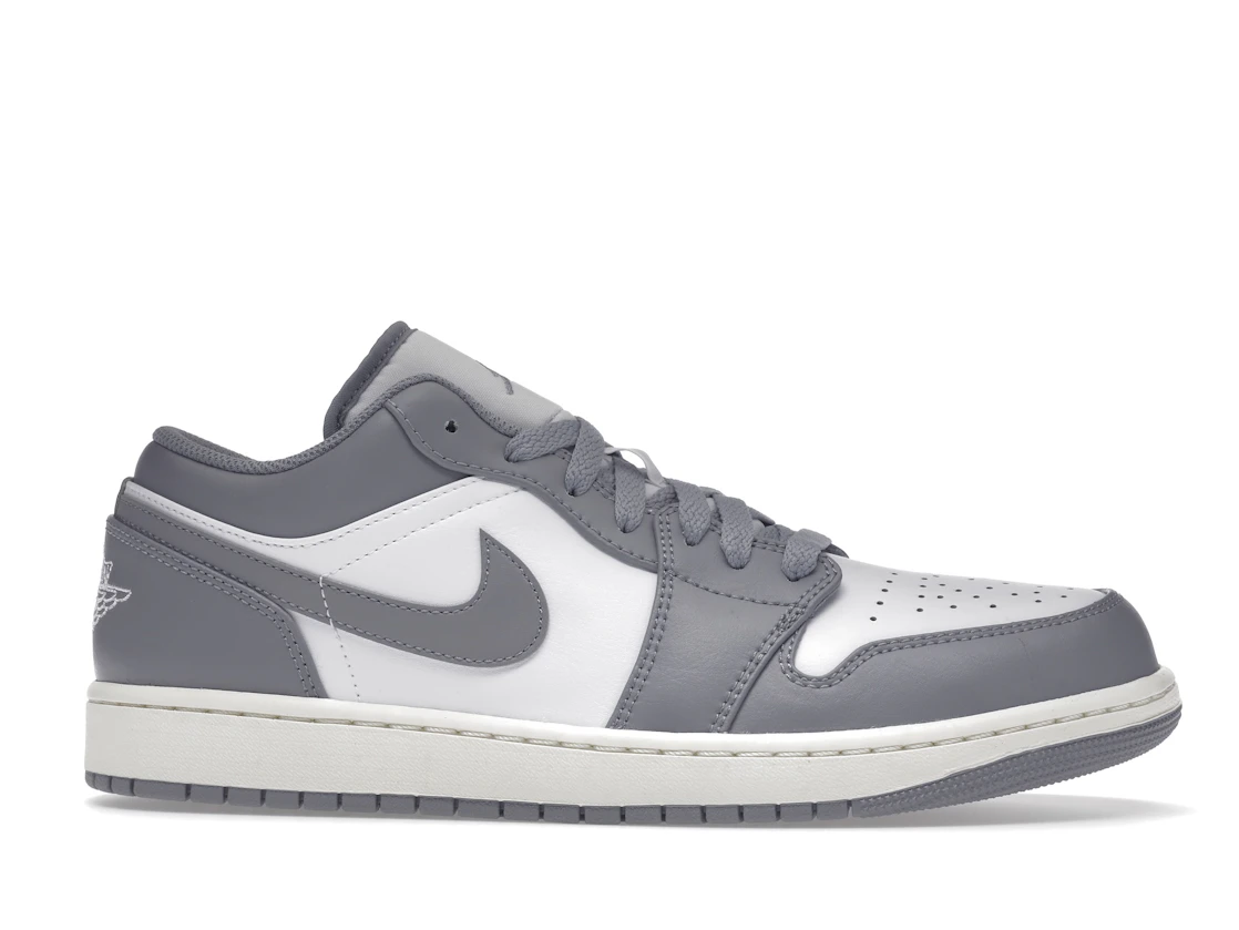Vue 2 de Air Jordan 1 Low Vintage Stealth Grey