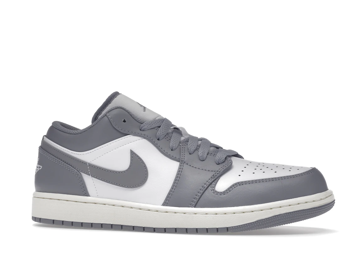 Vue 3 de Air Jordan 1 Low Vintage Stealth Grey
