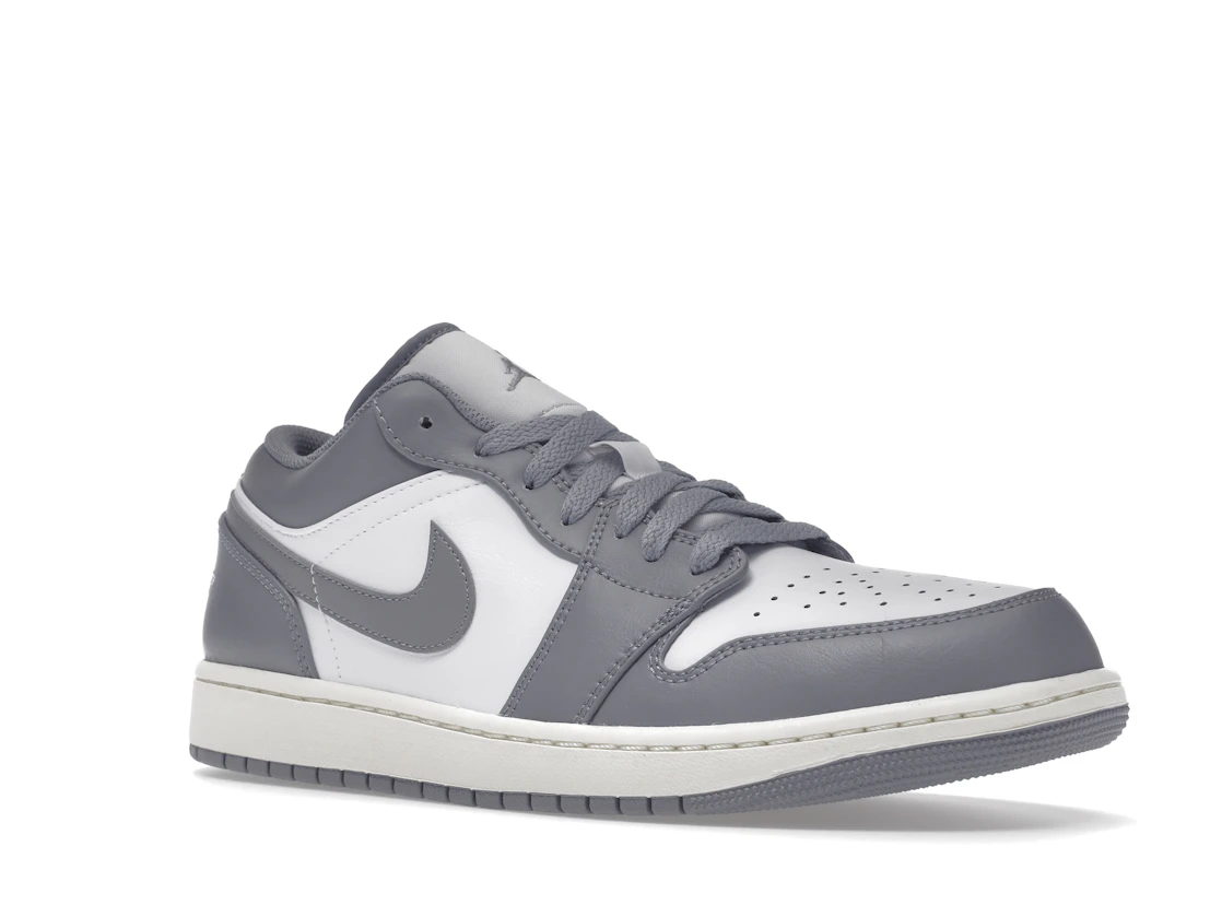 Vue 5 de Air Jordan 1 Low Vintage Stealth Grey