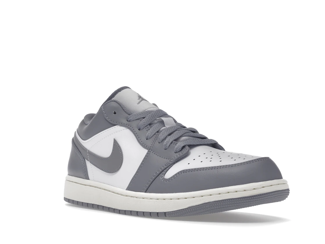 Vue 6 de Air Jordan 1 Low Vintage Stealth Grey