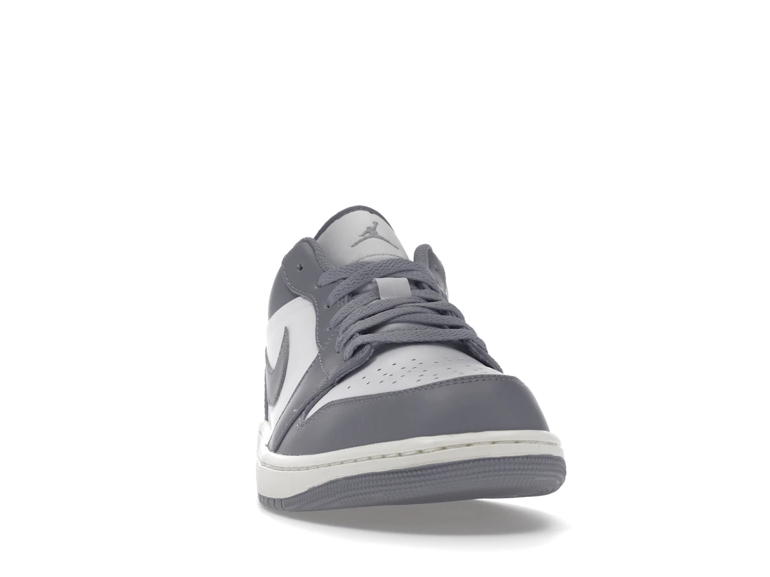 Vue 9 de Air Jordan 1 Low Vintage Stealth Grey