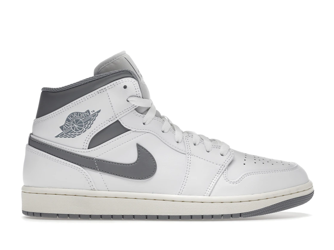 Vue 1 de Air Jordan 1 Mid Neutral Grey