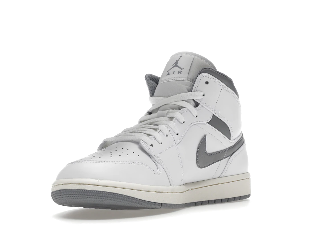 Vue 14 de Air Jordan 1 Mid Neutral Grey