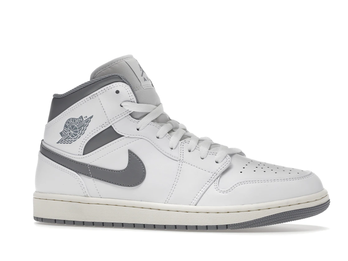 Vue 3 de Air Jordan 1 Mid Neutral Grey