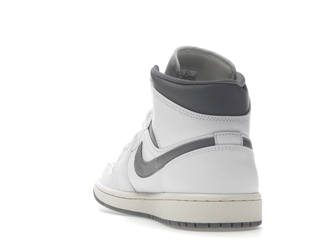 Vue 26 de Air Jordan 1 Mid Neutral Grey