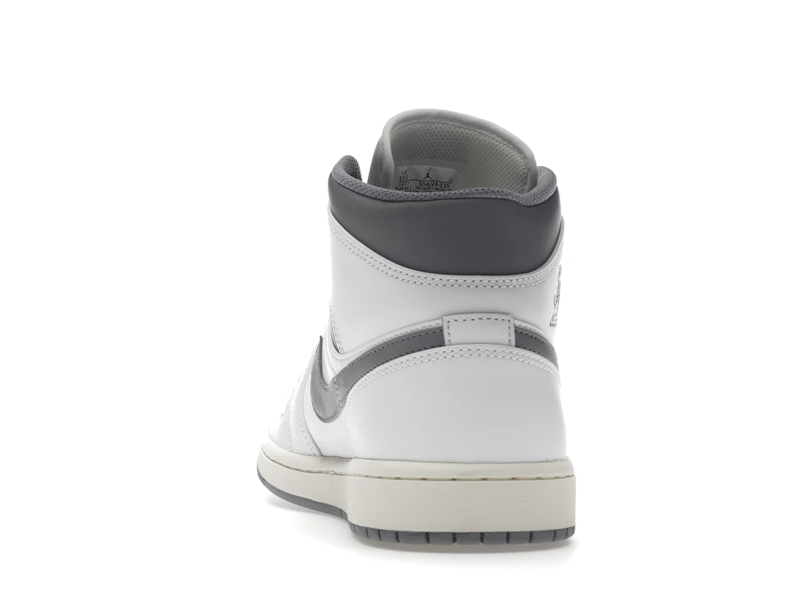 Vue 27 de Air Jordan 1 Mid Neutral Grey