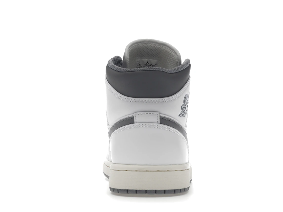 Vue 28 de Air Jordan 1 Mid Neutral Grey