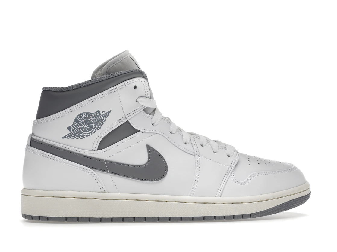 Vue 36 de Air Jordan 1 Mid Neutral Grey