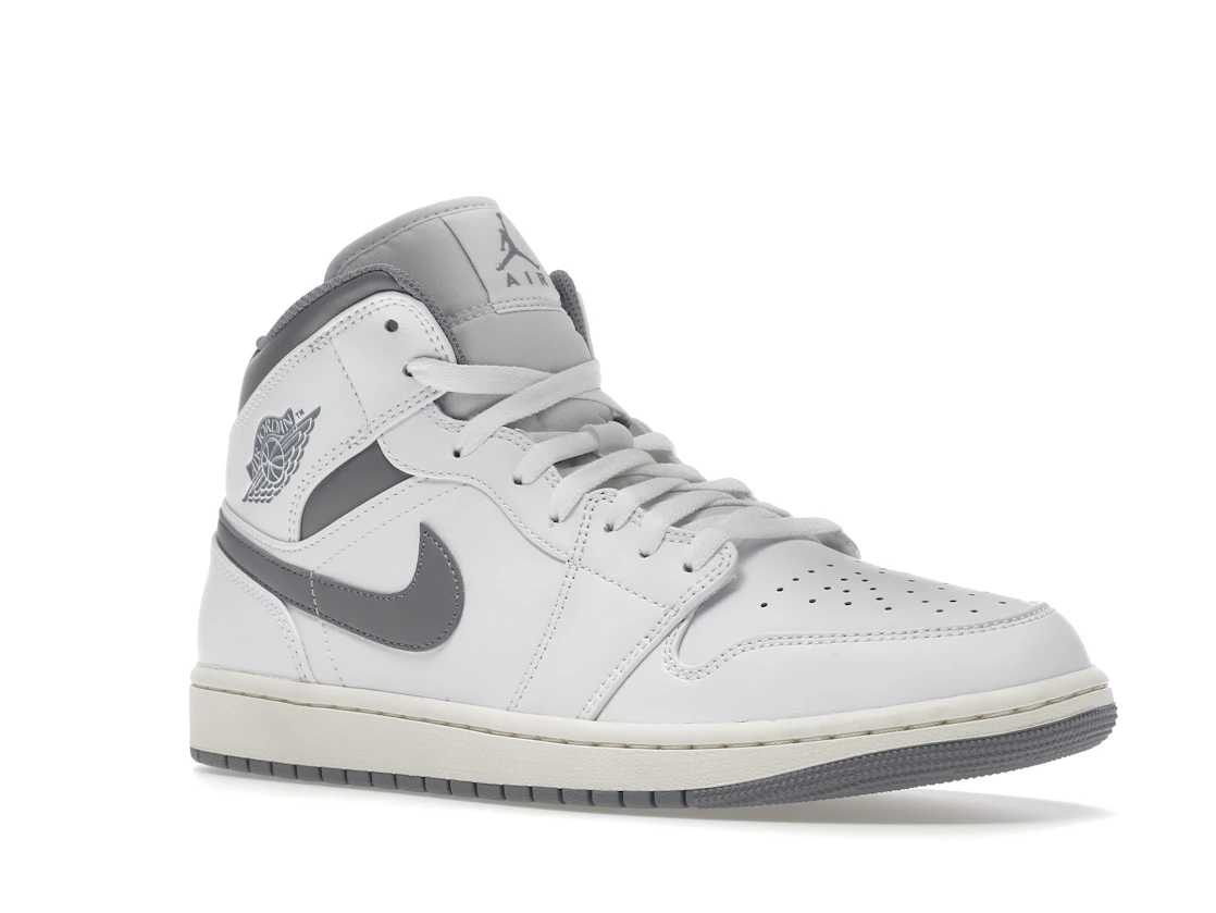 Vue 5 de Air Jordan 1 Mid Neutral Grey