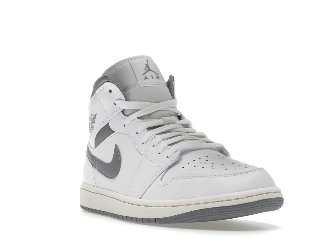 Vue 7 de Air Jordan 1 Mid Neutral Grey
