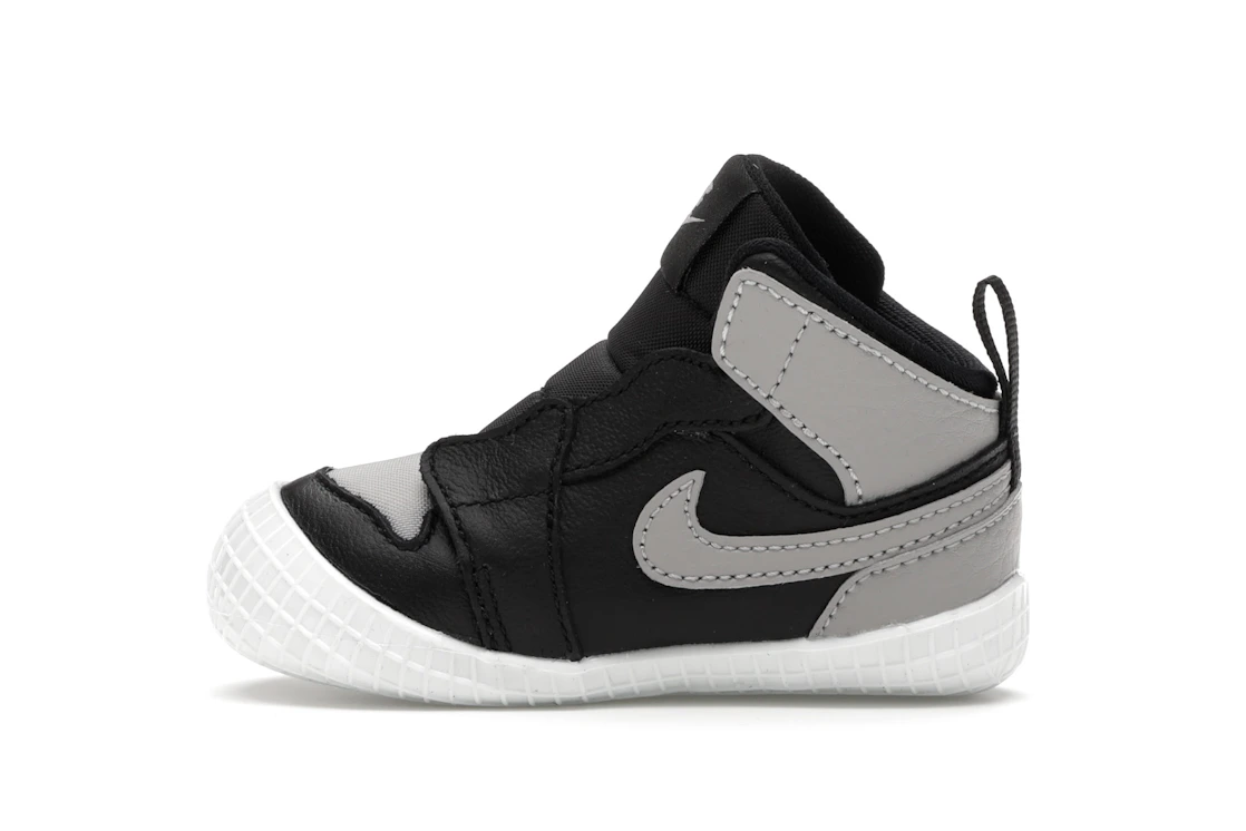 Vue 20 de Jordan 1 Crib Bootie Black Medium Grey (I)