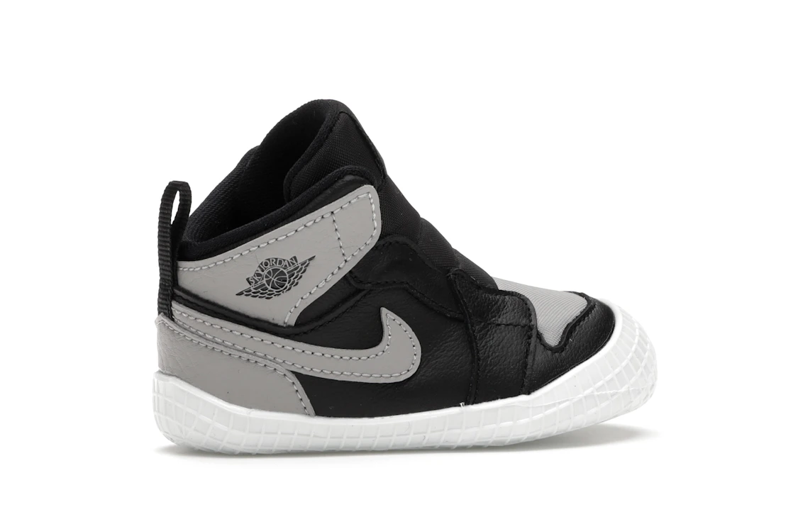 Vue 35 de Jordan 1 Crib Bootie Black Medium Grey (I)