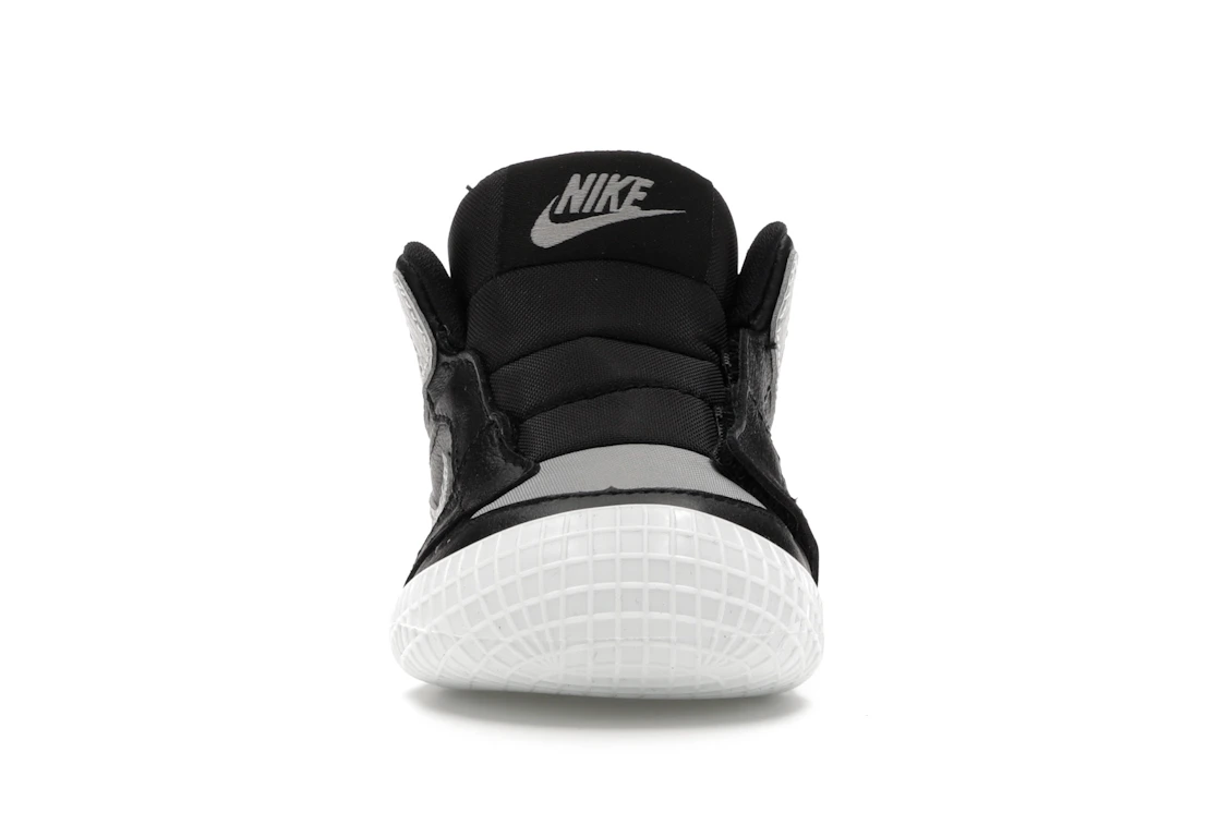 Vue 10 de Jordan 1 Crib Bootie Black Medium Grey (I)