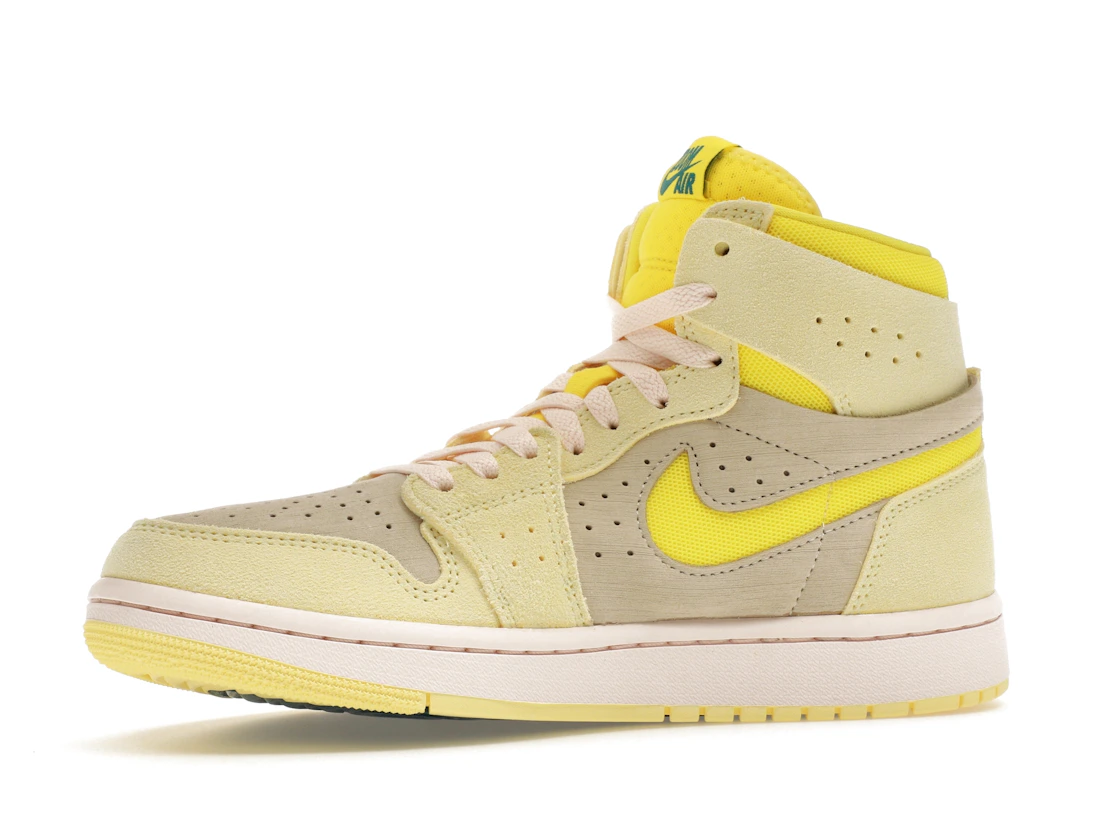 Vue 17 de Jordan 1 High Zoom Air CMFT 2 Citron Tint 