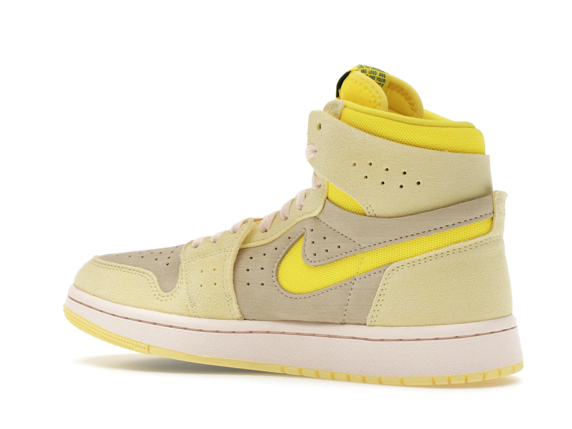 Vue 22 de Jordan 1 High Zoom Air CMFT 2 Citron Tint 