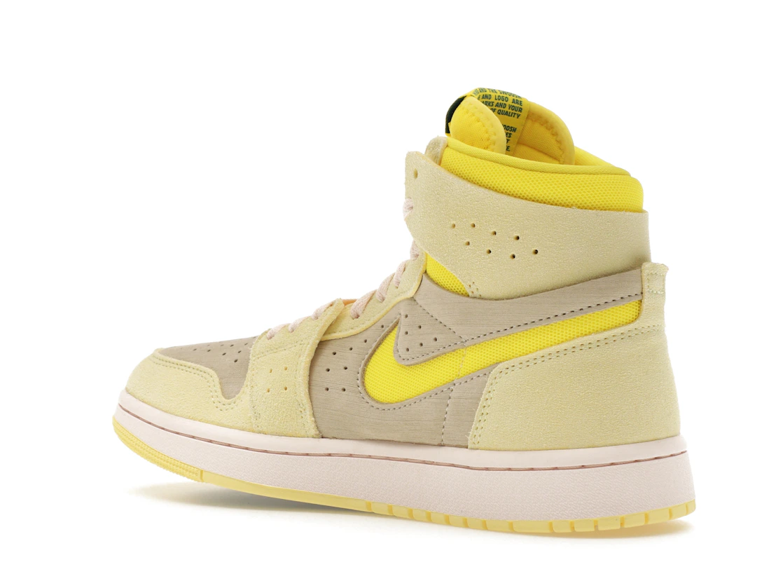 Vue 23 de Jordan 1 High Zoom Air CMFT 2 Citron Tint 