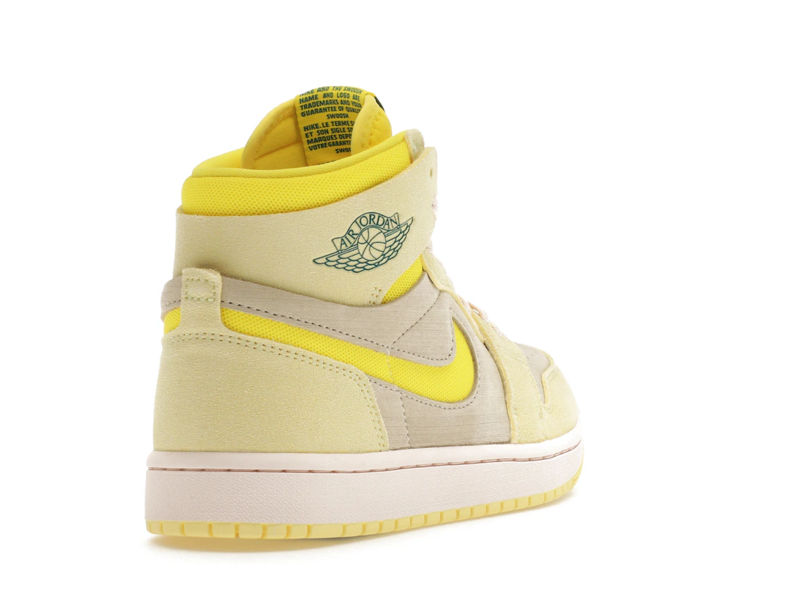 Vue 31 de Jordan 1 High Zoom Air CMFT 2 Citron Tint 
