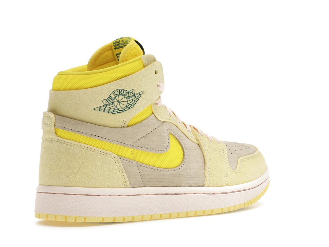 Vue 33 de Jordan 1 High Zoom Air CMFT 2 Citron Tint 