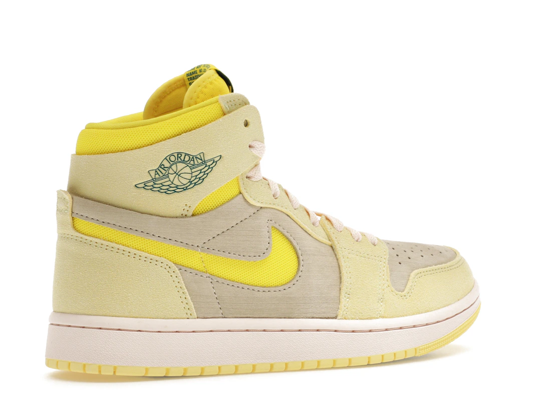Vue 34 de Jordan 1 High Zoom Air CMFT 2 Citron Tint 